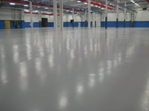 Manufacturing epoxy resinous floor coatings